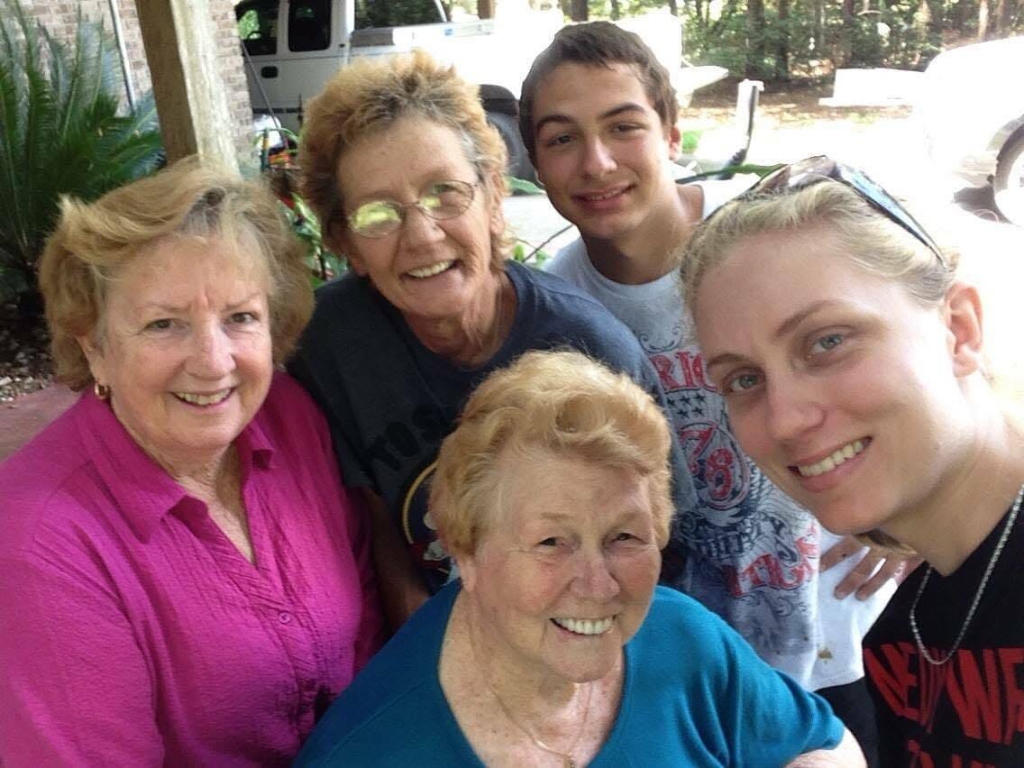 Diana, Brenda, Jesse, Stormmie, and Norma